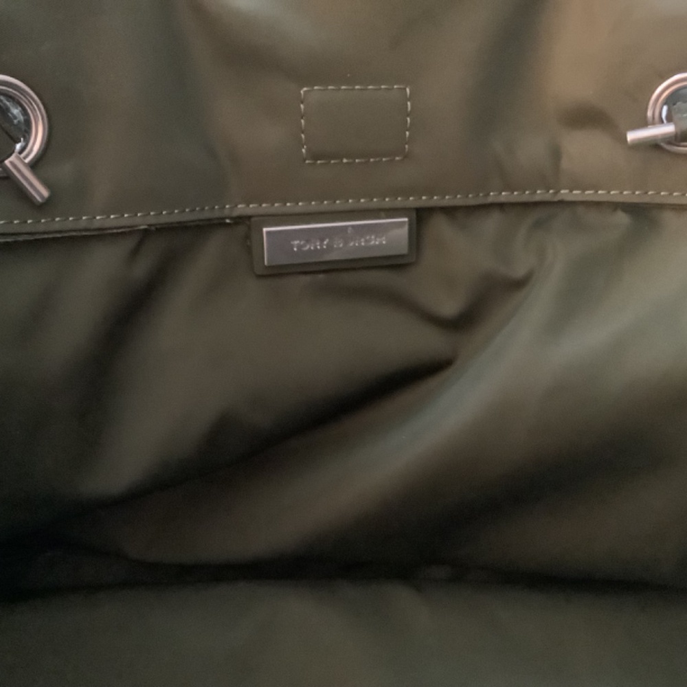 Tory Burch Women's Ella Chain Tote, Olive Green - Picture 6 of 10